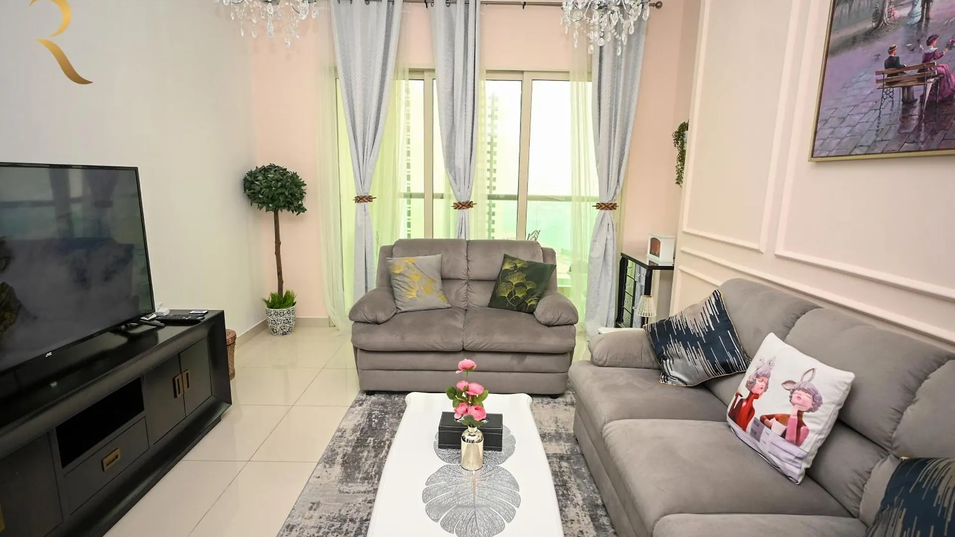 Al Reems Retreat Victorian 1Br Apartment Αμπού Ντάμπι